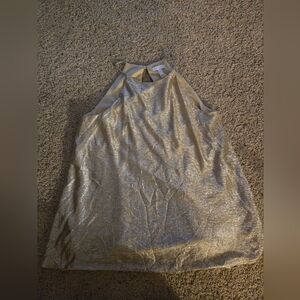 Leith gold sparkle tank